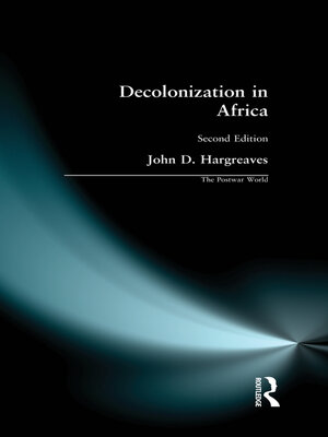 cover image of Decolonization in Africa